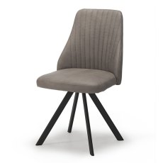 Austin Swivel Dining Chair Lght Grey