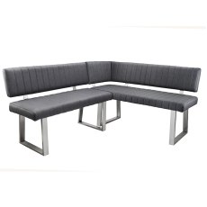 Apollo Corner Bench RHF Dark Grey Apollo Corner Bench RHF Dark Grey
