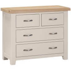 Wiltshire 2 + 2 Chest of Drawers Moon Grey Wiltshire 2 + 2 Chest of Drawers Moon Grey