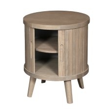 Tambour Lamp Table Tambour Lamp Table