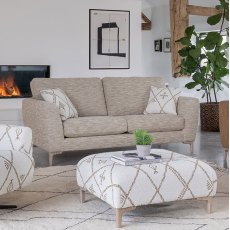 Alstons Inka 3 Seater Fabric Sofa Standard Back Alstons Inka 3 Seater Fabric Sofa Standard Back