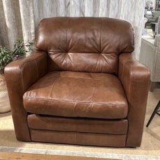 Scott 3 seater leather Sofa and Armchair
