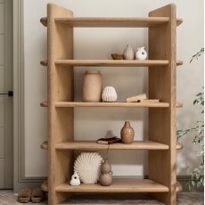 Flynn Oak Bookcase
