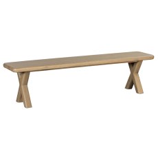 Flynn 220cm Oak Dining Bench