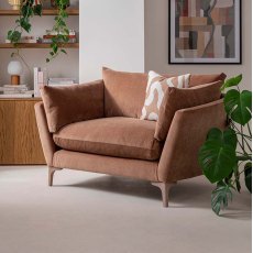 Elton Cuddler Fabric Armchair