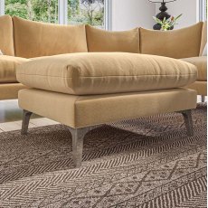 Elton Corner Fabric Footstool