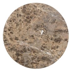 Academic Fusion Wood and Stone Side Table