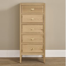 Lille 5 Drawer Wellington Chest Lille 5 Drawer Wellington Chest