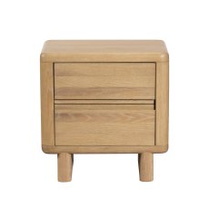 Flynn 2 Drawer Bedside Table