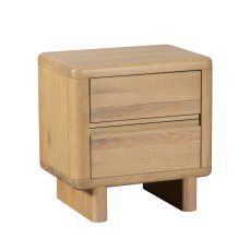 Flynn 2 Drawer Bedside Table