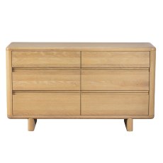 Flynn 6 Drawer Wide Chest