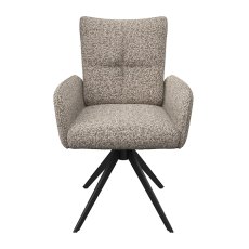 Rimini Swivel Chair Oatmeal