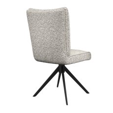 Rimini Swivel Dining Chair Ivory
