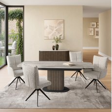 Modena Extending Ceramic Dining Table 160-220cm