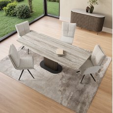 Modena Extending Ceramic Dining Table 160-220cm
