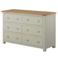 Paris Wooden 6 Chest of Drawers | Available in 5 Colours