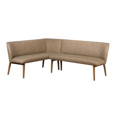 Spencer Dining Bench Right Facing Taupe