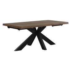 Franklin 180cm Dining Table with Metal Star Base
