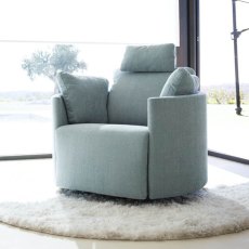 Fama Moon Rocking Swivel Chair