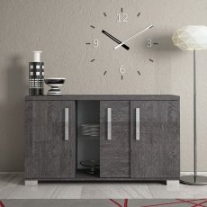 Bianca 3 Door Sideboard with Central Sliding Door