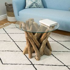 Branchwood Round Lamp Table Branchwood Round Lamp Table