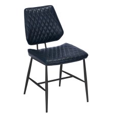 Dalton Dining Chair - Dark Blue