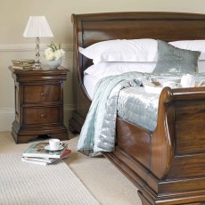 Normandie 135cm Bedstead High Footboard