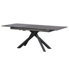 Panama 160cm-200cm Extending Dining Table (Dark Grey)