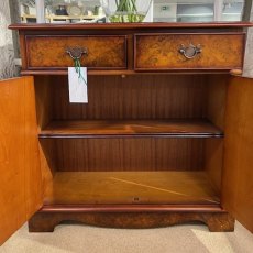Walnut Collection 2 Drawer Bookcase