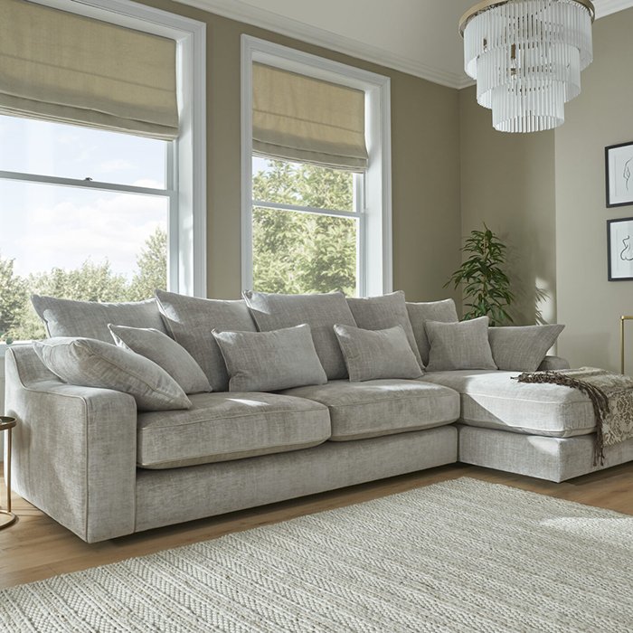 Manhattan Large Chaise Corner Sofa RHF