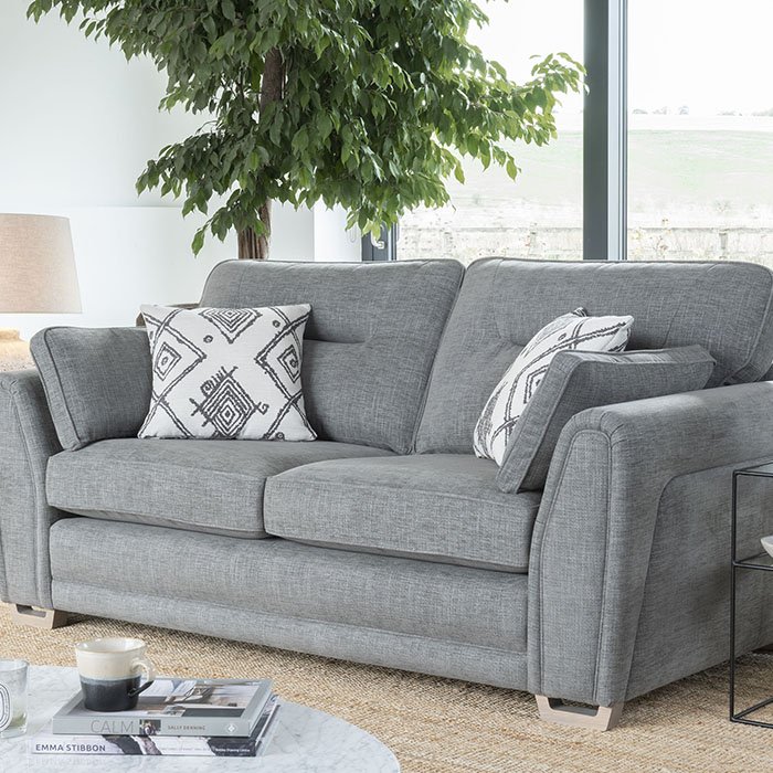 Aalto 3 Seater Fabric Sofa