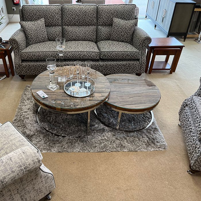 large fabric sofa
