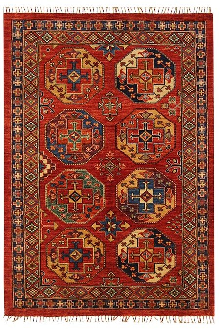 ersari hand knotted rug