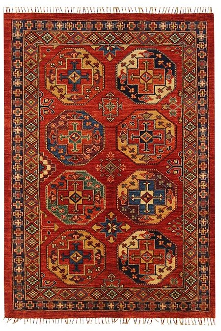 ersari hand knotted rug