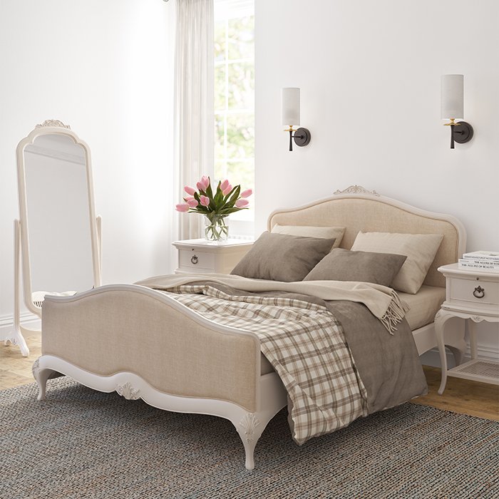 Paris Upholstered Double Bed