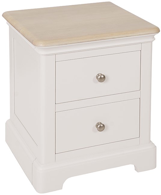 Hampton 2 Drawer Bedside Table