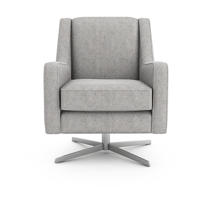 Lorenzo Fabric Swivel Chair
