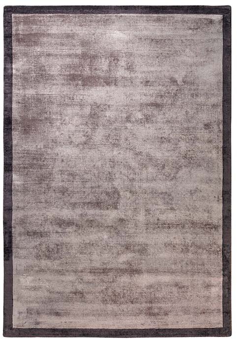 Blade Border Rug Charcoal / Moleskin