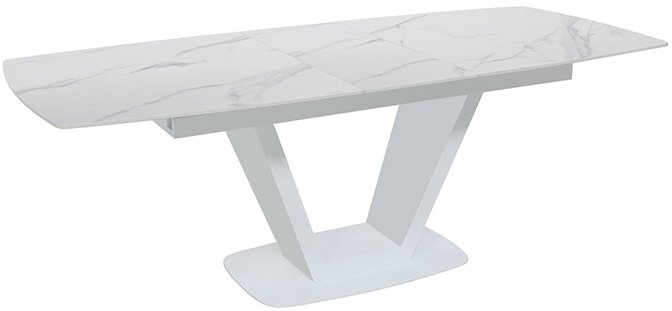 Apollo 180 - 220cm Extending Dining Table White