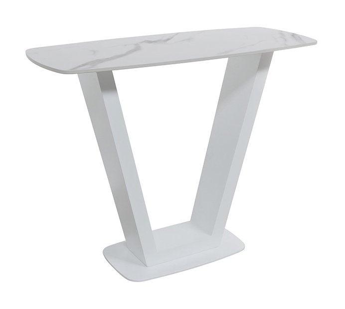 Apollo Console Table White