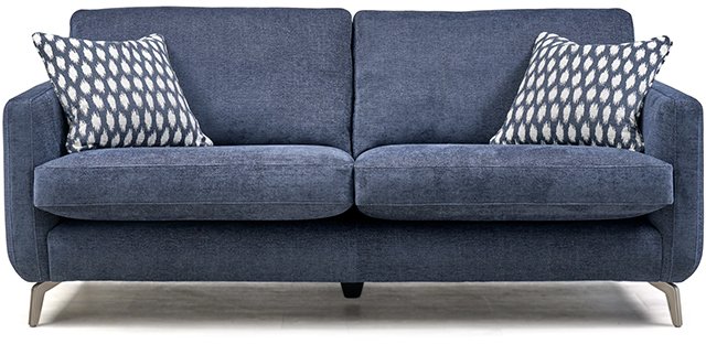 Sylvester 3 Seater Fabric Sofa