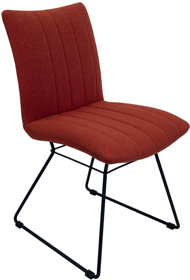 Aura Dining Chair - Burnt Orange