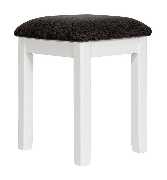 Henley White Stool