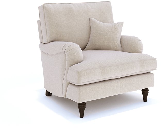 utah fabric armchair