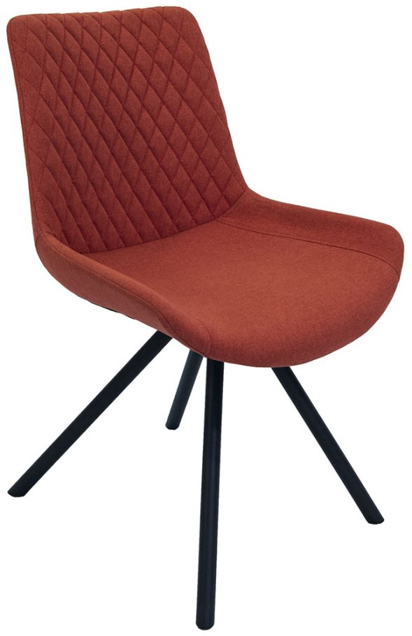 Sigma Dining Chair - Burnt Orange