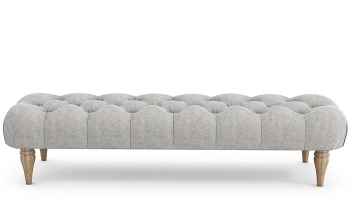 Jasper Buttoned Bench Stool
