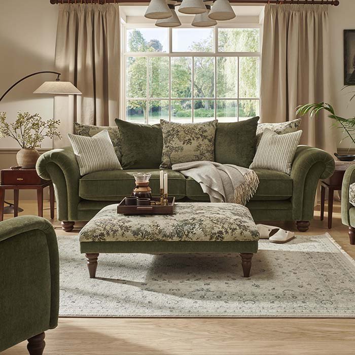 Bramley Extra Large Pillow Back Sofa