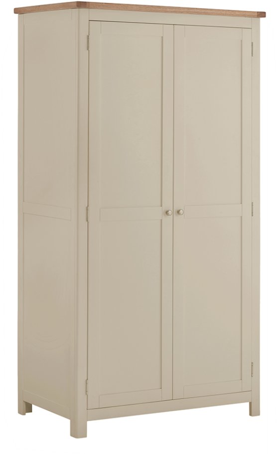 Paris Wooden 2 Door Wardrobe | Available in 5 Colours