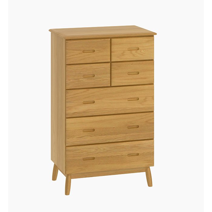 Malmo 4 over 3 Chest of Drawers