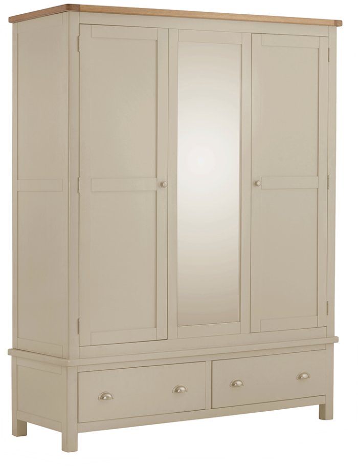Paris Triple Door Wardrobe | Available in 5 Colours